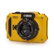 KODAK 数码相机 WPZ2 1635万像素,2.7英寸,1080P高清 (黄色)