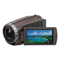 索尼 SONY 高清数码摄像机 HDR-CX680 5轴防抖 30倍光学变焦 (棕色)