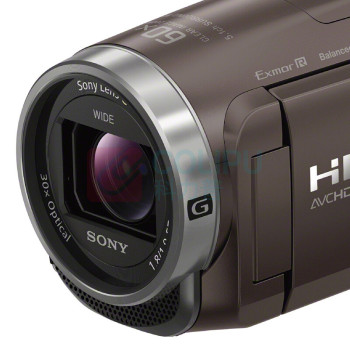 索尼 SONY 高清数码摄像机 HDR-CX680 5轴防抖 30倍光学变焦 (棕色)