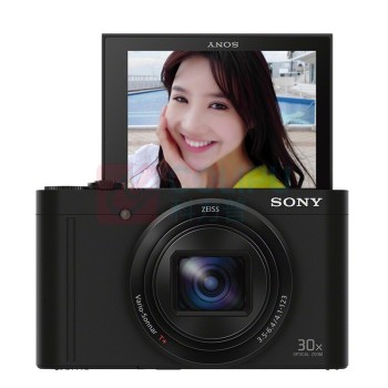索尼 SONY 数码相机 DSC-WX500 30倍变焦 (黑色)