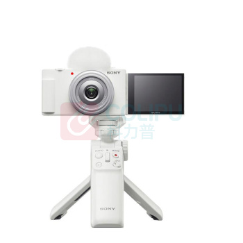 索尼 SONY Vlog相机 ZV-1F 配128G卡 200M/S +原装电池+UV镜+三脚架+相机包+单充+清洁套装+读卡器+贴膜