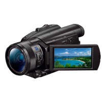索尼 SONY 数码摄像机 AX700 配SD256G 170M/S+索尼G1麦克风+原装FV70电池+国产充电器+包+清洁套装+读卡器+三脚架