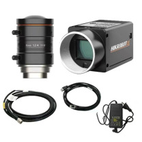 海康威视 HIKVISION 工业相机套装 CS060-10GC 600万面阵相机(CS060-10GC)+1000万6mm镜头(MVL-HF0624M-10MP)+电源线+网线+电源 