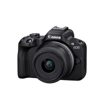 佳能 CANON 微单相机 EOS R50 (黑色) 轻量小型 R50 APS-C画幅 高速连拍 18-45 套机