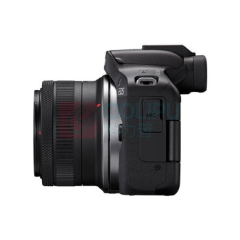 佳能 CANON 微单相机 EOS R50 (黑色) 轻量小型 R50 APS-C画幅 高速连拍 18-45 套机
