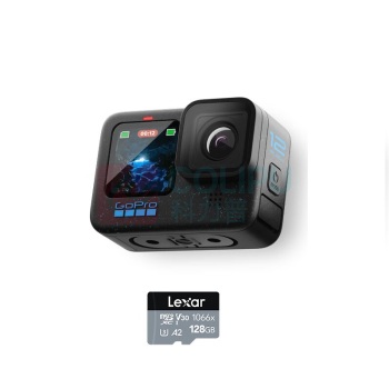 GoPro 运动相机 H12 含128G存储卡 官方标配加128G存储卡套组