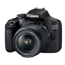 佳能 CANON 入门级家用单反相机 EOS 1500D 18-55标准变焦镜头套装(含32G卡+相机包+备用电池+UV保护镜)