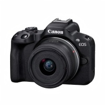 佳能 CANON 相机 R50 4K Vlog视频 R50黑色套机+55-210变焦长焦镜头 旅行畅玩套装