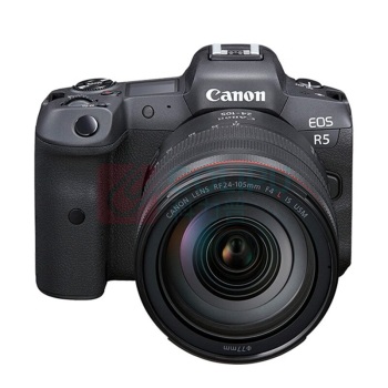 佳能 CANON 微单相机 EOS R5/R5二代 RF24-105 IS USM套机 数码相机 全画幅专业微单 Vlog相机8K视频拍摄