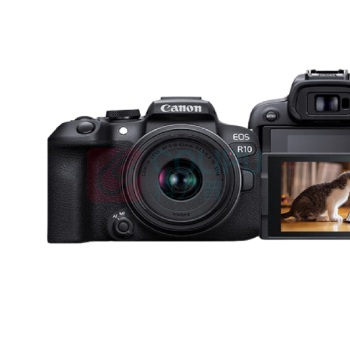 佳能 CANON 微单相机 EOS R10 R10 18-150+RF50 1.8 轻量小型 APS-C画幅 高速连拍 踏青 打鸟vlog数码照相机