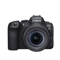 佳能 CANON 微单相机 EOS R6 Mark ll 24-105 STM镜头套装 +机顶闪光灯+补光灯+三脚架