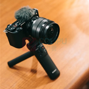 索尼 SONY 半画幅微单相机 ZV-E10L 存储卡电池蓝牙手柄套装 (黑色) E64A存储卡