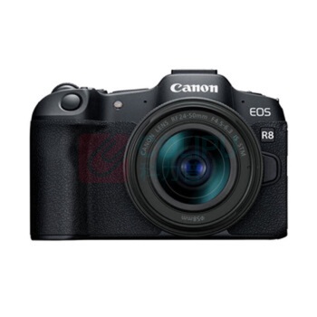 佳能 CANON 全画幅微单数码相机RF24-50镜头套装 EOS R8 含128G内存卡