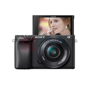 索尼 SONY 微单套机 Alpha 6400 APS-C 微单数码相机 画幅标准套装(SELP1650镜头 ILCE-6400L/A6400L/α6400) 黑色