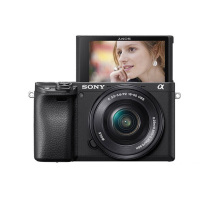 索尼 SONY 微单套机 Alpha 6400 APS-C 微单数码相机 画幅标准套装(SELP1650镜头 ILCE-6400L/A6400L/α6400) 黑色