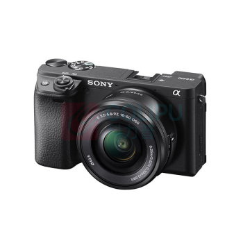 索尼 SONY 微单套机 Alpha 6400 APS-C 微单数码相机 画幅标准套装(SELP1650镜头 ILCE-6400L/A6400L/α6400) 黑色