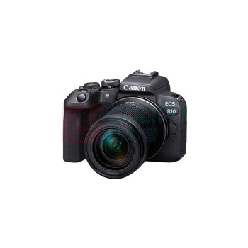佳能 CANON 数码微单相机 EOS R10 18-150高倍率变焦镜头套装(约23张每秒连拍/4K短片) (黑色)