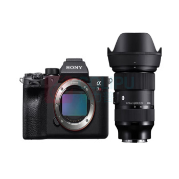 索尼 SONY 全画幅微单相机(LCE-7RM4/a7r4a)适马Art 24-70mm F2.8 DG DN标准变焦镜头套装 Alpha 7R IV 