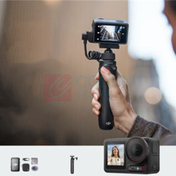 大疆 DJI 运动相机 Osmo Action 5 Pro 128G内存卡 Vog套装(Mic 2发射器透明黑) 官方标配