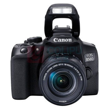 佳能 CANON 单反照相机 EOS 850D 128G 2410万 (EF-S 18-55mm f/4-5.6 IS STM);备电;三脚架 APS-C画幅 4K 30P 18~55mm 佳能EF-S卡口,备电;三脚架