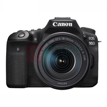 佳能 CANON 单反照相机 EOS 90D 套机 APS-C画幅 4K 30P 18~135mm 佳能EF-S卡口 机身;锂电池;相机背带;电池充电器
