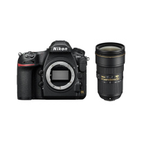 尼康 Nikon 单反套机 D850 AF-S 24-70mm f/2.8E ED VR 防抖镜头 全画幅