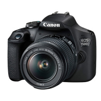 佳能 CANON 单反套机 EOS 1500D 18-55标准变焦镜头 含128G卡+相机包+备电+UV镜+三脚架
