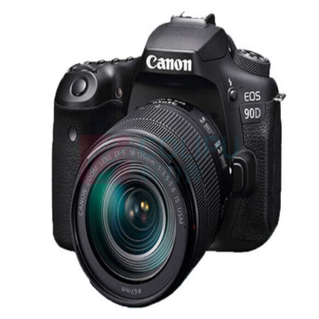 佳能 CANON 单反相机 90d/18-135 套装 EOS 90d  含：天硕128G卡200m，uv镜，电池摄影家系国产，包，合金三脚架