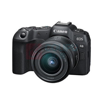 佳能 CANON 全画幅微单反数码相机高清直播相机 EOS R8 (24-50mm) 套装旅行版