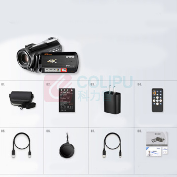 欧达 数码摄像机 AC5 128G卡+备用电池+三脚架+读卡器