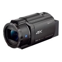 索尼 SONY 直播4K高清数码摄像机 FDR-AX45A /DV/摄影机/录像机(含256G卡+金环UV+三脚架+包)