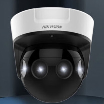 海康威视 HIKVISION 彩色网络摄像机 DS-2CD6984F-IHS/NFC 3200万 3840×2160 0.0005Lux 3200万像素 DC36V 多目球型 无线 带报警输入 带音频输入 含安装