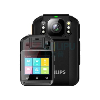 飞利浦 PHILIPS 执法记录仪 DSJ-11J 远程调度6400万高清摄录AI助理北斗定位128G