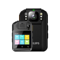 飞利浦 PHILIPS 执法记录仪 DSJ-11J 远程调度6400万高清摄录AI助理北斗定位128G