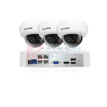 普联 TP-LINK 300万PoE红外摄像头安防监控套装 IPC433MP 