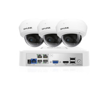 普联 TP-LINK 300万PoE红外摄像头安防监控套装 IPC433MP 