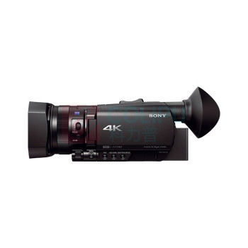 索尼 SONY 专业数码摄像机 vlog相机/家用/直播/4K HDR 高清视频 黑色 FDR-AX700