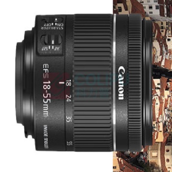 佳能 CANON 镜头 EF-S 18-55mm STM 拆机版