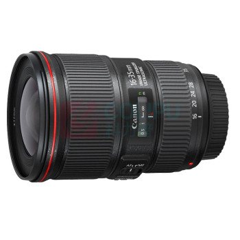 佳能 CANON 单反镜头 EF 16-35mm f/4L IS USM (含擦镜纸+品牌UV镜) 广角变焦镜头