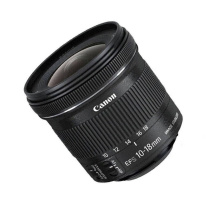 佳能 CANON EF-S 10-18mm IS STM 单反镜头 标配