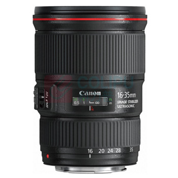 佳能 CANON 单反镜头 广角变焦镜头 EF 16-35mm f/4L IS USM 含卡色金环G-MC UV保护镜