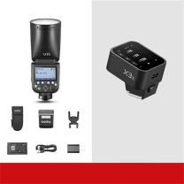 神牛 Godox 闪光灯 V1Pro 配X3引闪器 佳能版