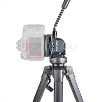 云腾 YUNTENG 优质铝合金便携三角架 VT-6008 (黑色)