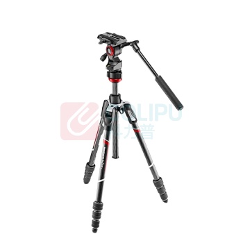 曼富图 Manfrotto 反折式三脚架 Befree Live MVKBFRTC-LIVE 含云台套装 多功能手机相机摄像支架