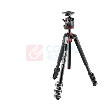 曼富图 Manfrotto 三脚架 MK190XPRO4-BHQ2 (含球形云台)铝合金材质 四节三脚架
