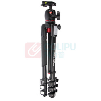 曼富图 Manfrotto 三脚架 MK190XPRO4-BHQ2 球形云台 (黑色)