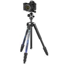 曼富图 Manfrotto 三脚架 MKELMII4BL-BH 球形云台 (蓝色)