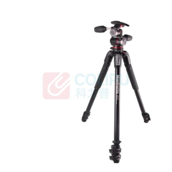 曼富图 Manfrotto 三脚架 MK055XPRO3-3W 三维云台 (黑色)
