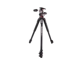 曼富图 Manfrotto 三脚架 MK055XPRO3-3W 三维云台 (黑色)