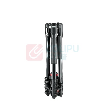 曼富图 Manfrotto 单反三脚架 MVKBFRL-LIVE 铝合金材质板锁款 (黑色)